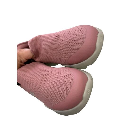 Skechers 124906-LTPK Go Walk Massage Fit-Tidal Women's Casual Pink Shoes 9.5 - Picture 4 of 9